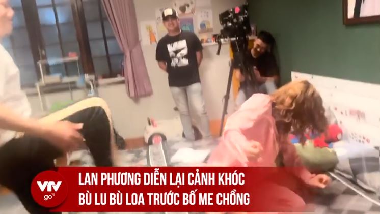 Hậu trường cảnh Lan Phương khóc lóc ăn vạ: Cả đoàn phim bật cười, Doãn Quốc Đam tức giận đạp thẳng cổ xuống đất 