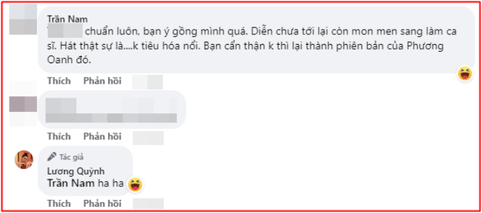 Được 'cảnh báo' trở thành phiên bản của Phương Oanh, Quỳnh Lương phản ứng ra sao? Ảnh 3